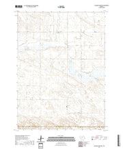 USGS US Topo 7.5-minute map for Hagaman Cemetery NE 2021