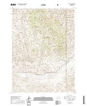 USGS US Topo 7.5-minute map for Halsey SE NE 2021