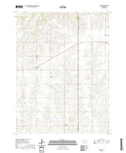 USGS US Topo 7.5-minute map for Harbine NE 2021