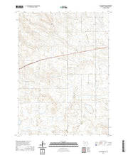 USGS US Topo 7.5-minute map for Hay Springs NE NE 2021