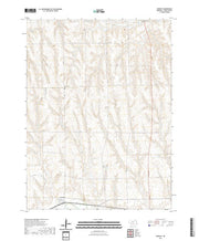 USGS US Topo 7.5-minute map for Hendley NE 2021