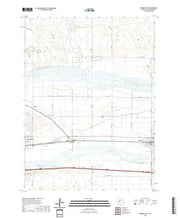 USGS US Topo 7.5-minute map for Hershey West NE 2021