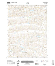 USGS US Topo 7.5-minute map for Hill Lake NE 2021