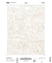 USGS US Topo 7.5-minute map for Hire NE NE 2021