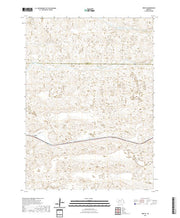 USGS US Topo 7.5-minute map for Hire SE NE 2021