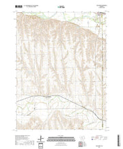 USGS US Topo 7.5-minute map for Hollinger NE 2021