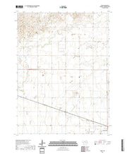 USGS US Topo 7.5-minute map for Hord NE 2021