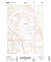 USGS US Topo 7.5-minute map for Horn NE 2021