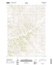 USGS US Topo 7.5-minute map for Howe Creek NE 2021