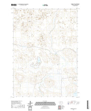 USGS US Topo 7.5-minute map for Hudson Lake NE 2021