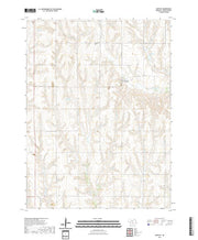 USGS US Topo 7.5-minute map for Huntley NE 2021