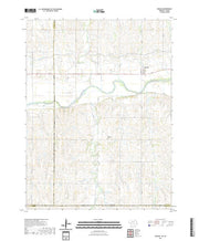 USGS US Topo 7.5-minute map for Inavale NEKS 2021