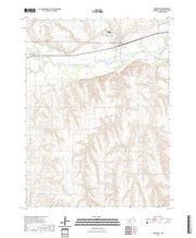 USGS US Topo 7.5-minute map for Indianola NE 2021