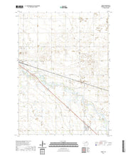 USGS US Topo 7.5-minute map for Inman NE 2021