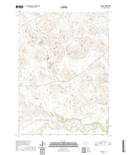 USGS US Topo 7.5-minute map for Irwin SW NE 2021