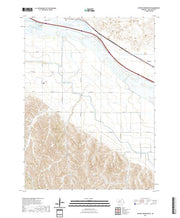 USGS US Topo 7.5-minute map for Jeffrey Reservoir NE NE 2021