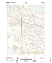 USGS US Topo 7.5-minute map for Jesse Lake NE 2021