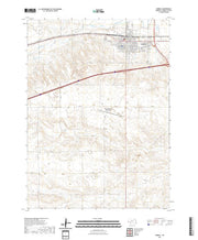 USGS US Topo 7.5-minute map for Kimball NE 2021