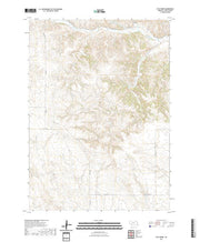 USGS US Topo 7.5-minute map for Kyle Creek NE 2021