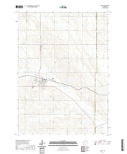 USGS US Topo 7.5-minute map for Laurel NE 2021