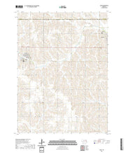 USGS US Topo 7.5-minute map for Leigh NE 2021