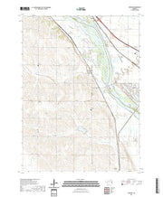 USGS US Topo 7.5-minute map for Leshara NE 2021