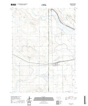 USGS US Topo 7.5-minute map for Lyman NEWY 2021