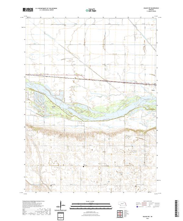 USGS US Topo 7.5-minute map for Malmo NW NE 2021