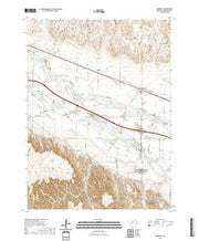 USGS US Topo 7.5-minute map for Maxwell NE 2021