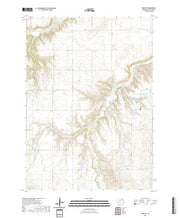 USGS US Topo 7.5-minute map for Meek NE NE 2021