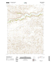 USGS US Topo 7.5-minute map for Merriman SE NE 2021