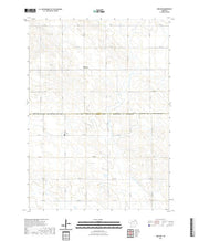 USGS US Topo 7.5-minute map for Midland NE 2021