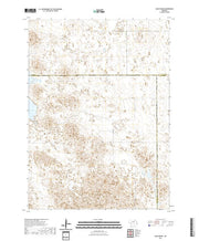 USGS US Topo 7.5-minute map for Miles Ranch NE 2021