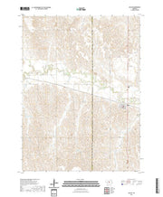 USGS US Topo 7.5-minute map for Miller NE 2021