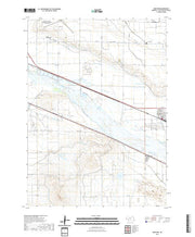 USGS US Topo 7.5-minute map for Minatare NE 2021