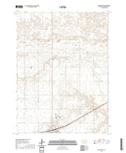 USGS US Topo 7.5-minute map for Minden North NE 2021