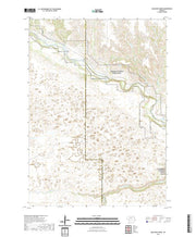 USGS US Topo 7.5-minute map for Muleshoe Creek NE 2021