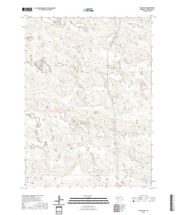 USGS US Topo 7.5-minute map for Mullen NE NE 2021