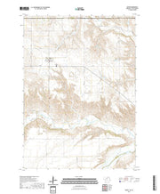 USGS US Topo 7.5-minute map for Naper NESD 2021