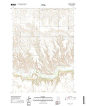 USGS US Topo 7.5-minute map for Naper NW NESD 2021