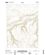 USGS US Topo 7.5-minute map for Naper SW NE 2021