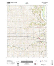 USGS US Topo 7.5-minute map for Nebraska City NW NEIA 2021