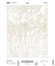 USGS US Topo 7.5-minute map for Nelson NE 2021