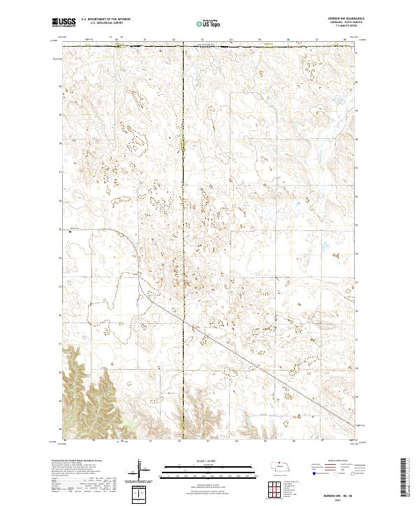 USGS US Topo 7.5-minute map for Norden NW NESD 2021