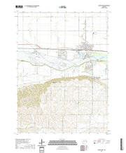 USGS US Topo 7.5-minute map for North Bend NE 2021