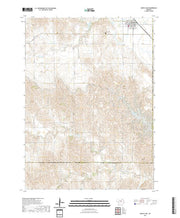 USGS US Topo 7.5-minute map for North Loup NE 2021