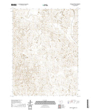 USGS US Topo 7.5-minute map for North of Hershey NE 2021