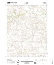 USGS US Topo 7.5-minute map for Oak NE 2021