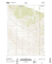 USGS US Topo 7.5-minute map for Obert NE 2021