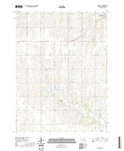 USGS US Topo 7.5-minute map for Odell NE NE 2021